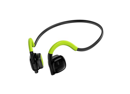 WIWU Marathon Pro Wireless Air Conduction Waterproof Sport Headset, 6 hours Long Battery Life, Bluetooth 5.3, Ultra-light materials and skin-friendly - Green